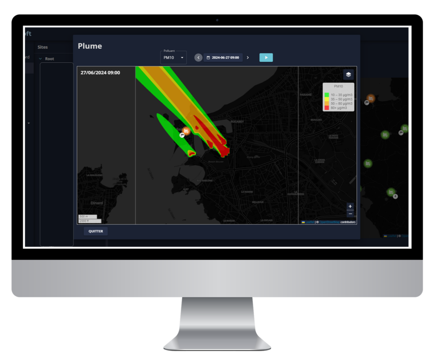 Analyse des odeurs, des gaz et des polluants atmosphériques