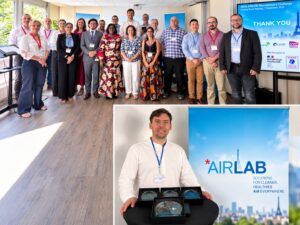 Ellona récompensée au challenge AIRLAB Microsensors 2025 avec son équipe